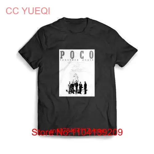 

Мужская футболка с длинным или коротким рукавом Poco Reunion And Legacy Album Tour 1989 1991
