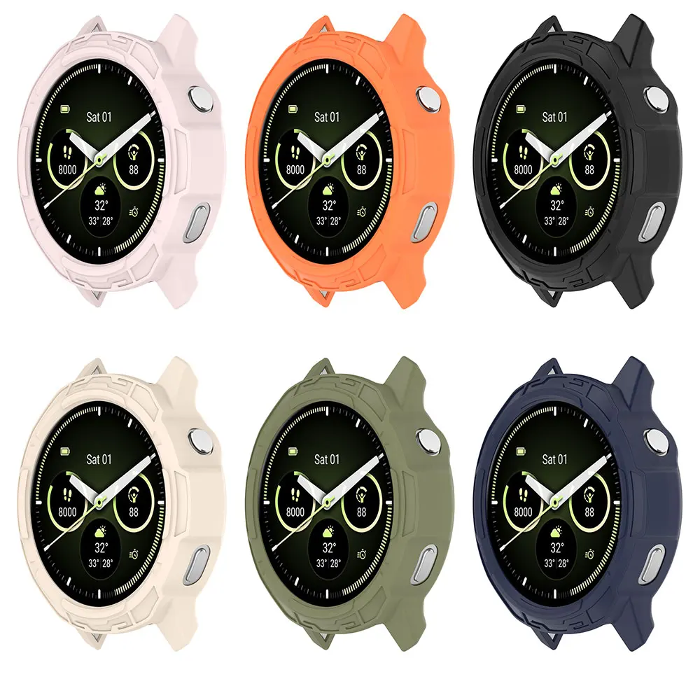 Protective Case Cover For Garmin Venu4 41mm / 45mm Silicone SmartWatch Shockproof Protector Shell for Garmin Venu 4