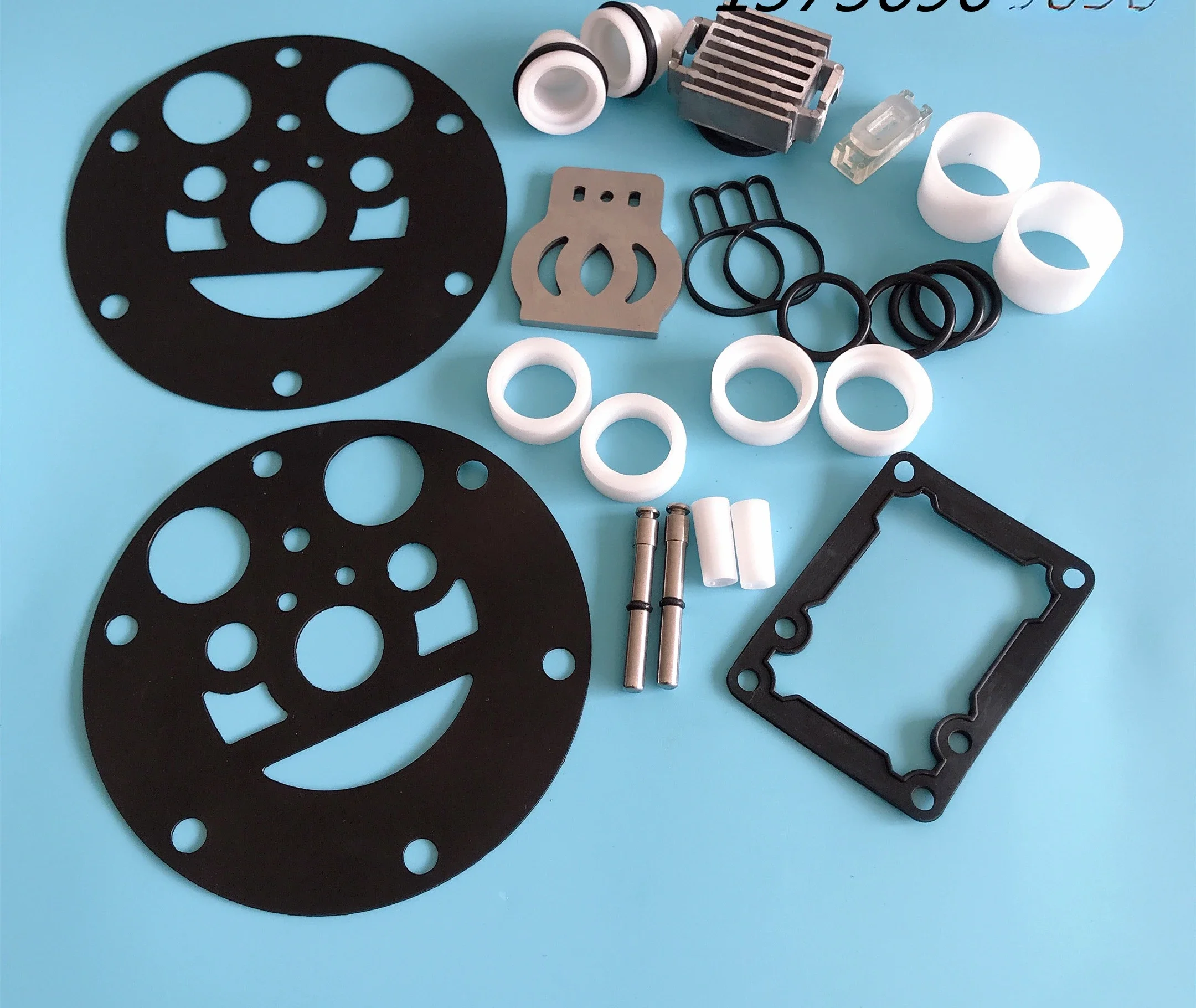 QBY/QBK-25/40/50/65/80/100 Pneumatic Diaphragm Pump Parts Repair Kit Slide Piston Auxiliary Shaft