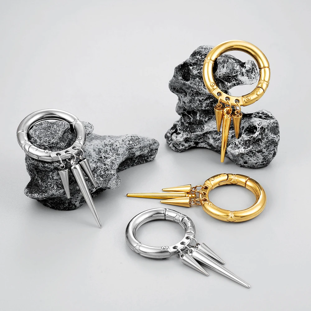 Giga 1/2Pcs Stainless Steel Ea - Body Jewelry Hangers ulasan dan harga