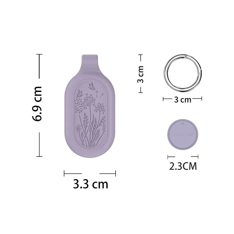 SmartTag2 Anti-lost Protective Case Soft Silicone All-round Protective Case​​anti-scratch Anti-fall for Keys Bags Pets Luggage