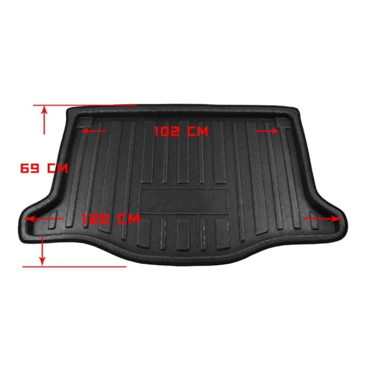 Car Floor Mat Carpet Rear Trunk Anti-mud Cover For Honda FIT JAZZ  GK5 2014 2015 2016 2017 2018 Car Accessories