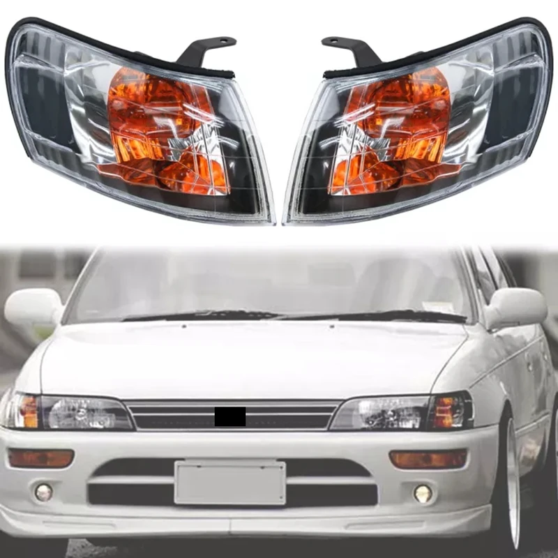 1 Pair Parking Corner Clear Lens Light For Toyota Corolla AE100 AE101 E100 1993-1997