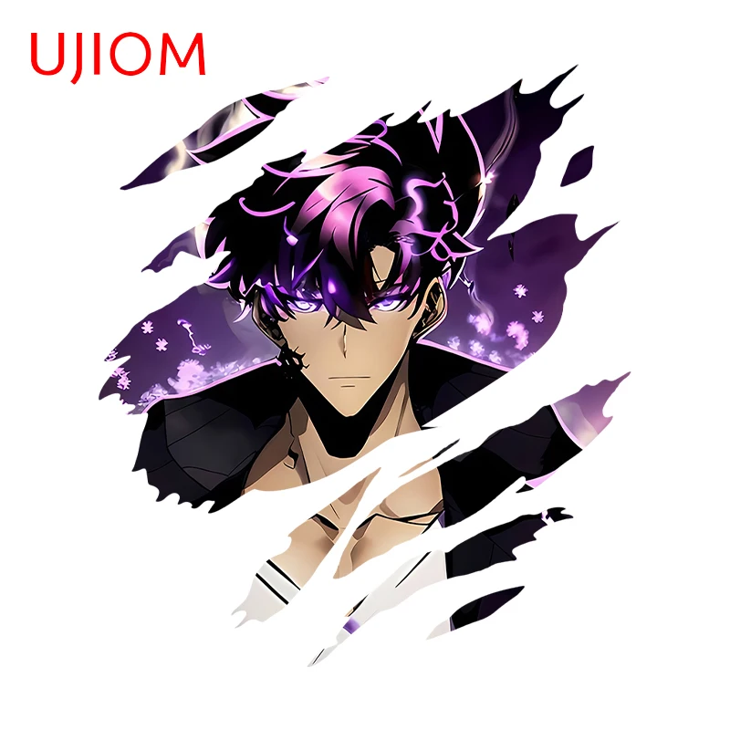 UJIOM Crush Solo Anime Decals Hot Powerful Character Sung Jin Woo Wall Stickers Necessary Waterproof Maga Room Decor Poster - Image 4
