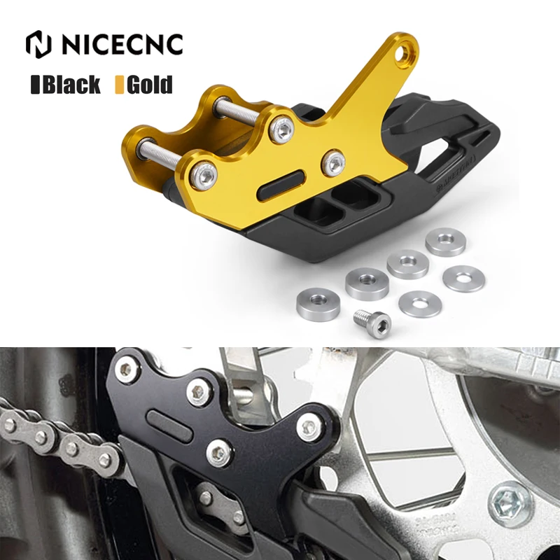 NICECNC For Suzuki DRZ400S DRZ400SM DR-Z 400 S SM 2000-2024 Chain Guide For Suzuki RM125 RM250 2001-2008 RMZ250 RMZ450 2007-2022