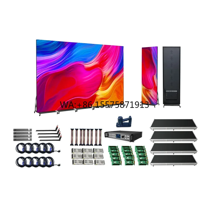

HD Indoor Portable Led Video Wall Outdoor Digital Display Panels Standing Advertising Screen