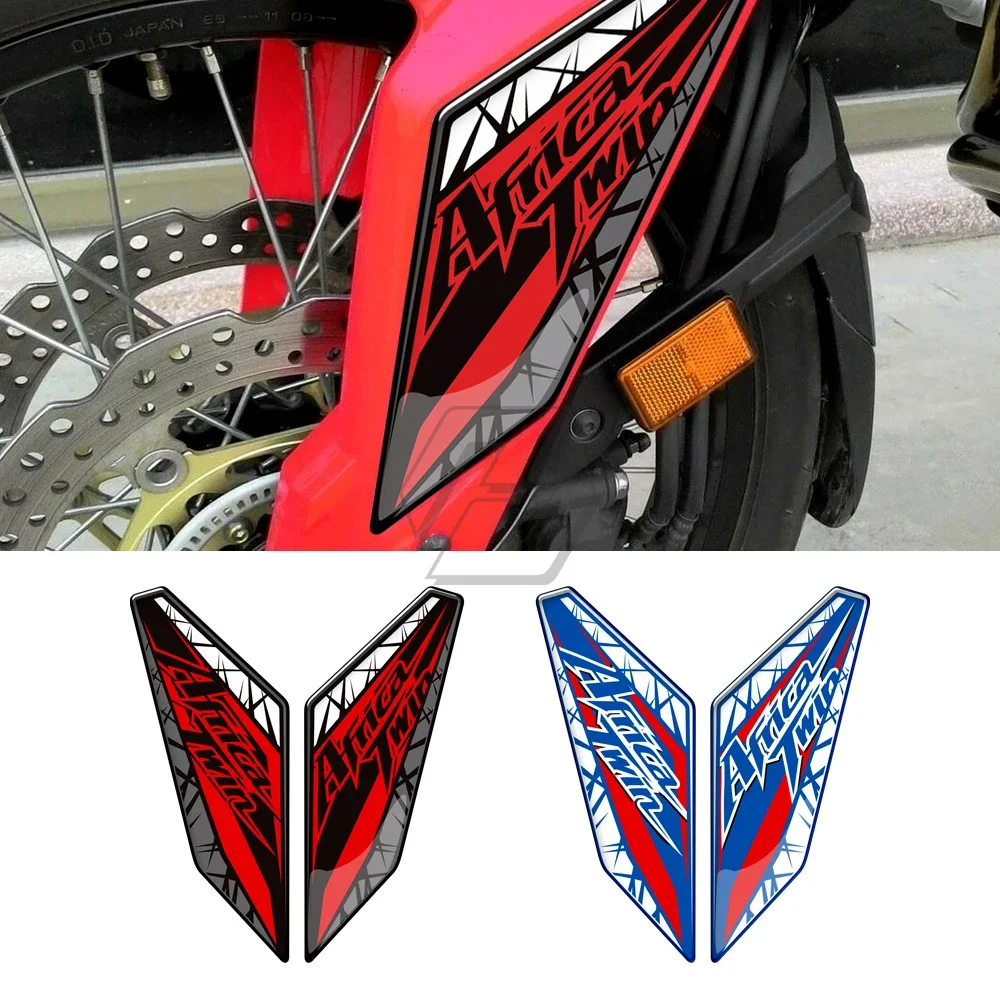 3D Motorcycle Fender Fairing Mudguard Protection Decal Case for Honda CRF1000L Africa Twin 2016-2019 Custom Fit