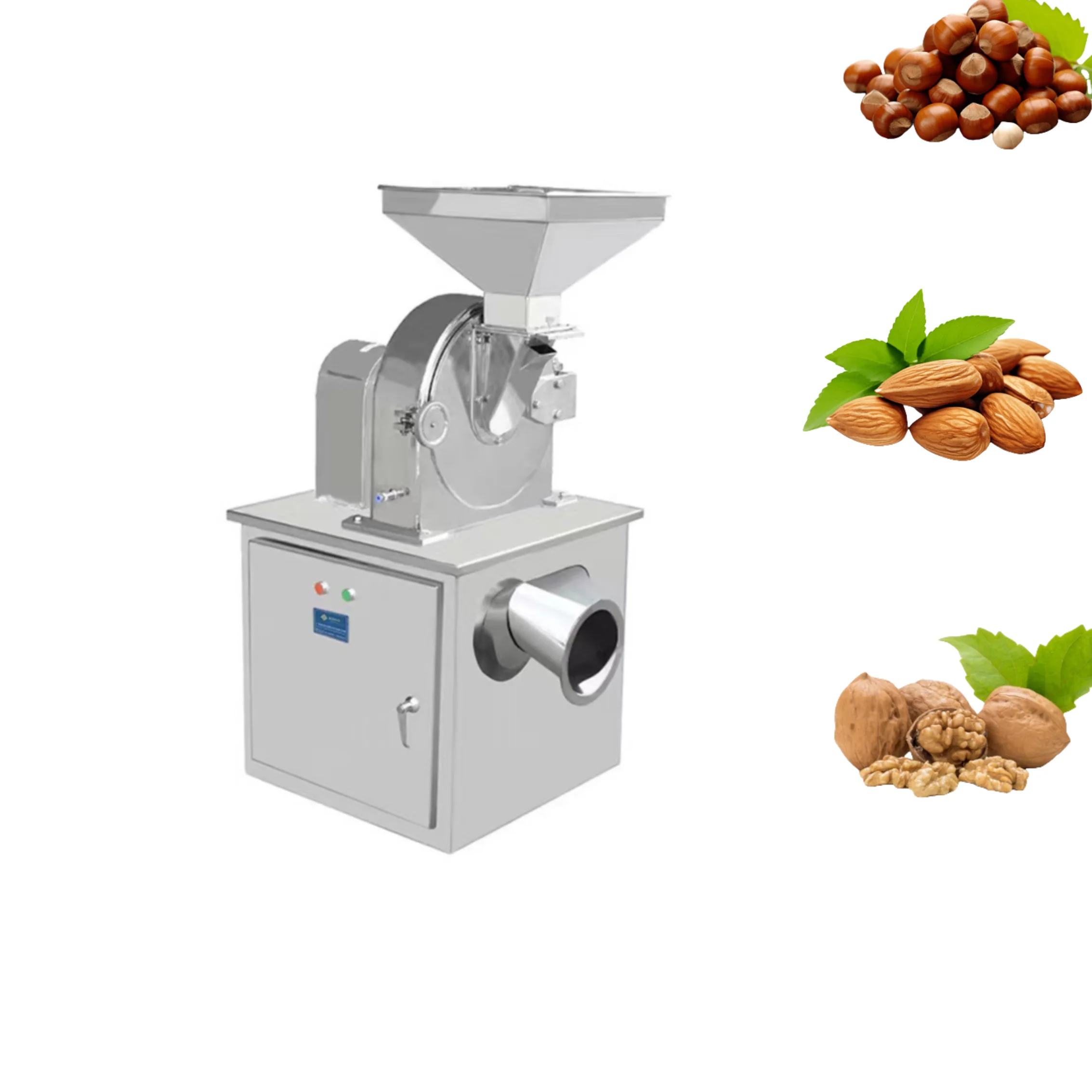 Dry Chilli Sugar Salt Rice Spice Grinding Machine commercial flour mill pulverizer