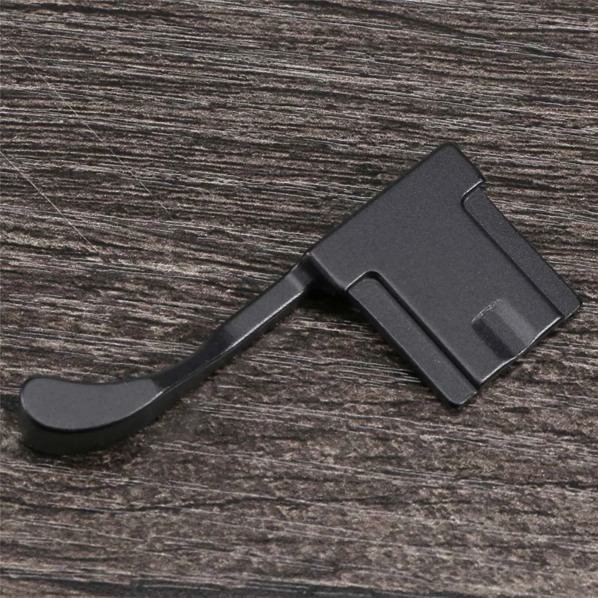 Luar biasa! Logam Hot Shoe Penutup Jempol Pegangan untuk Fujifilm Fuji X100F X100T X70 X-E3 X-A1 X-A2 X-A3 X-A5 X-M1 XA3 XE3 Hitam