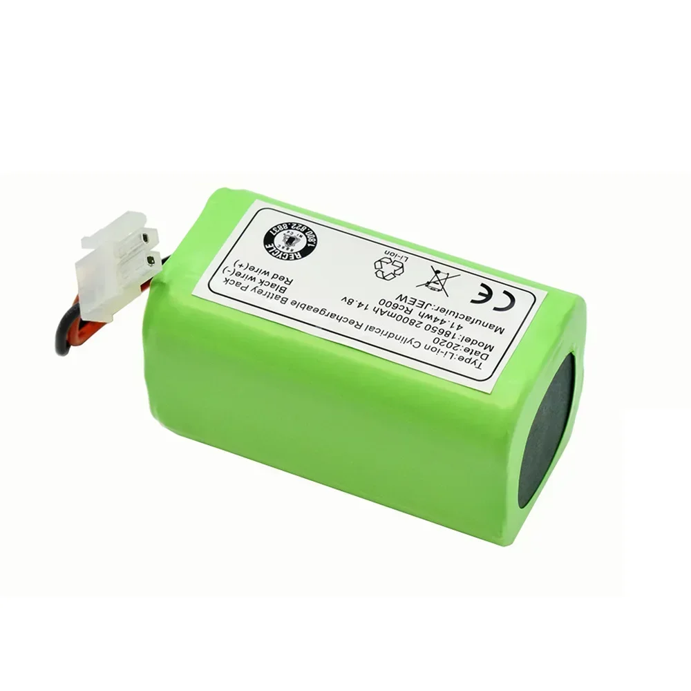 14.4V Rechargeable Lithium Battery For ILIFE A4s A6 V7s Plus A9s W400 Robot Vacuum Cleaner INR18650 M26-4S1P Batteries