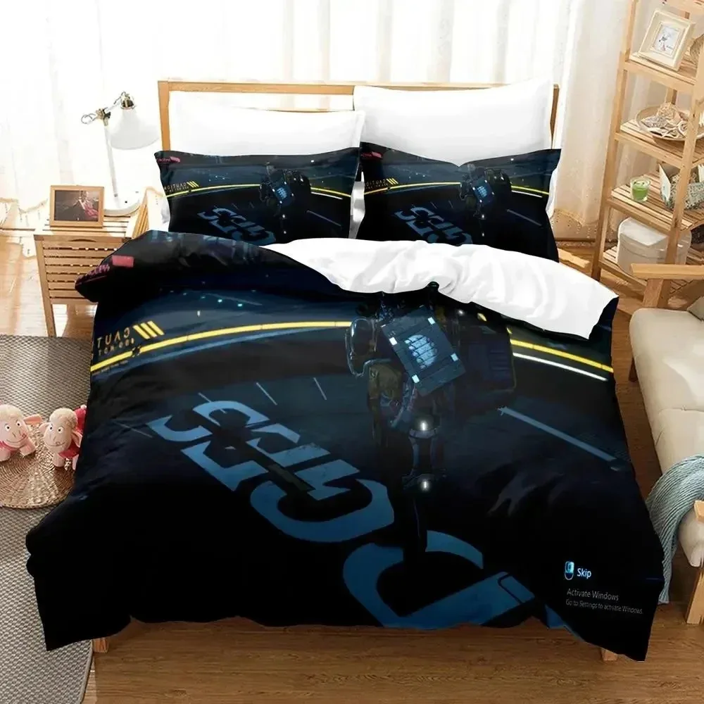 2024 Cartoon Adult Boys Duvet Cover Set 3D Kawaii Bedding Set Duvet Cover Bed Set Quilt Cover Pillowcase