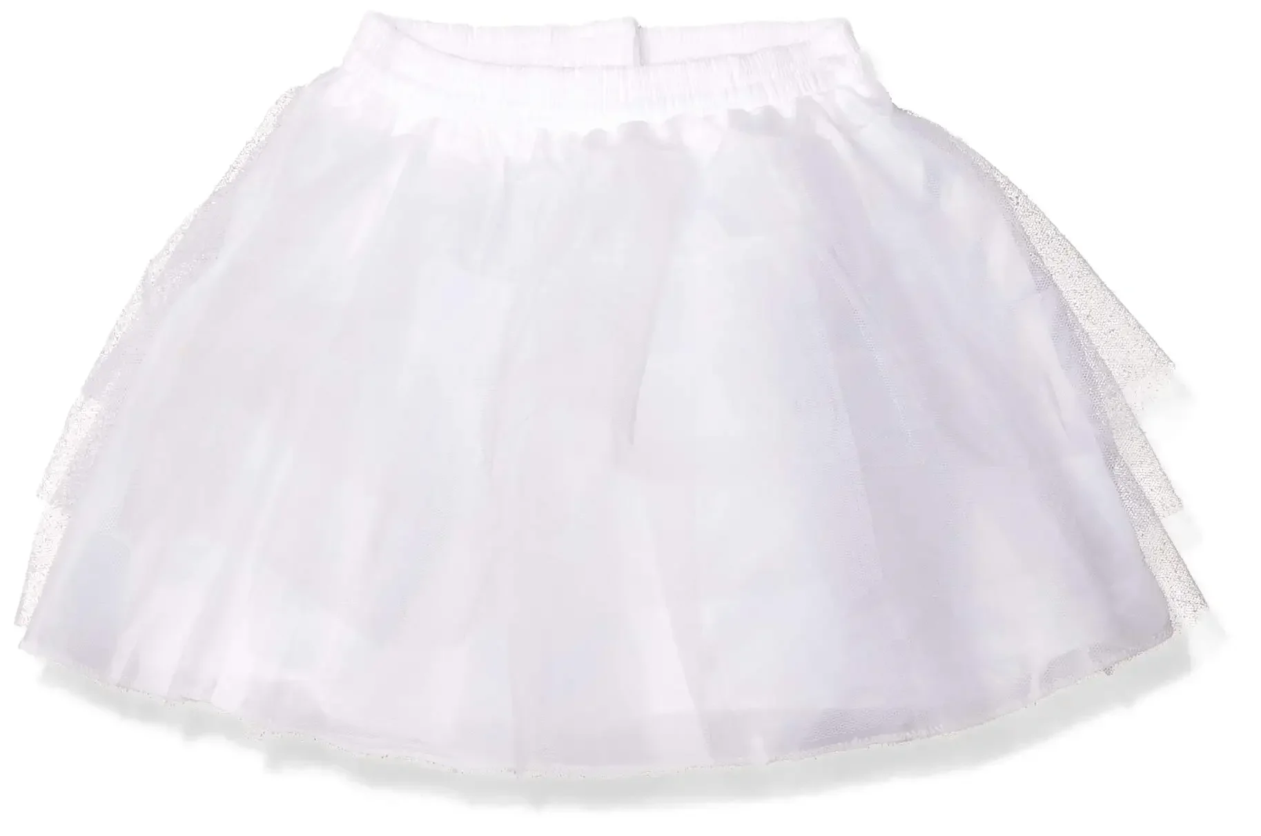 Lastest Look of the New Style 3 Layered Net Sips Girls Underskirts Crinoline Flower Girl Petticoat Hoopless