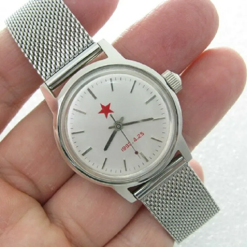 1992 Red Five-pointed Star（UNISEX） commissioned Chinese watch factory to manufacture commemorative watch