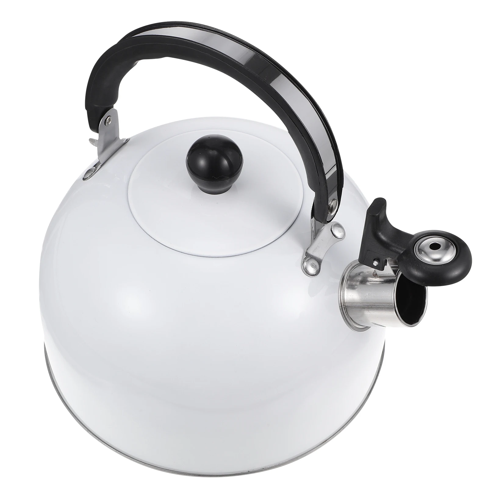 

1pc Stainless Steel Kettle 1.5L Whistling Water Pot For Kitchen Stovetop Tea Kettle Household Water Boiler Fast Boiling