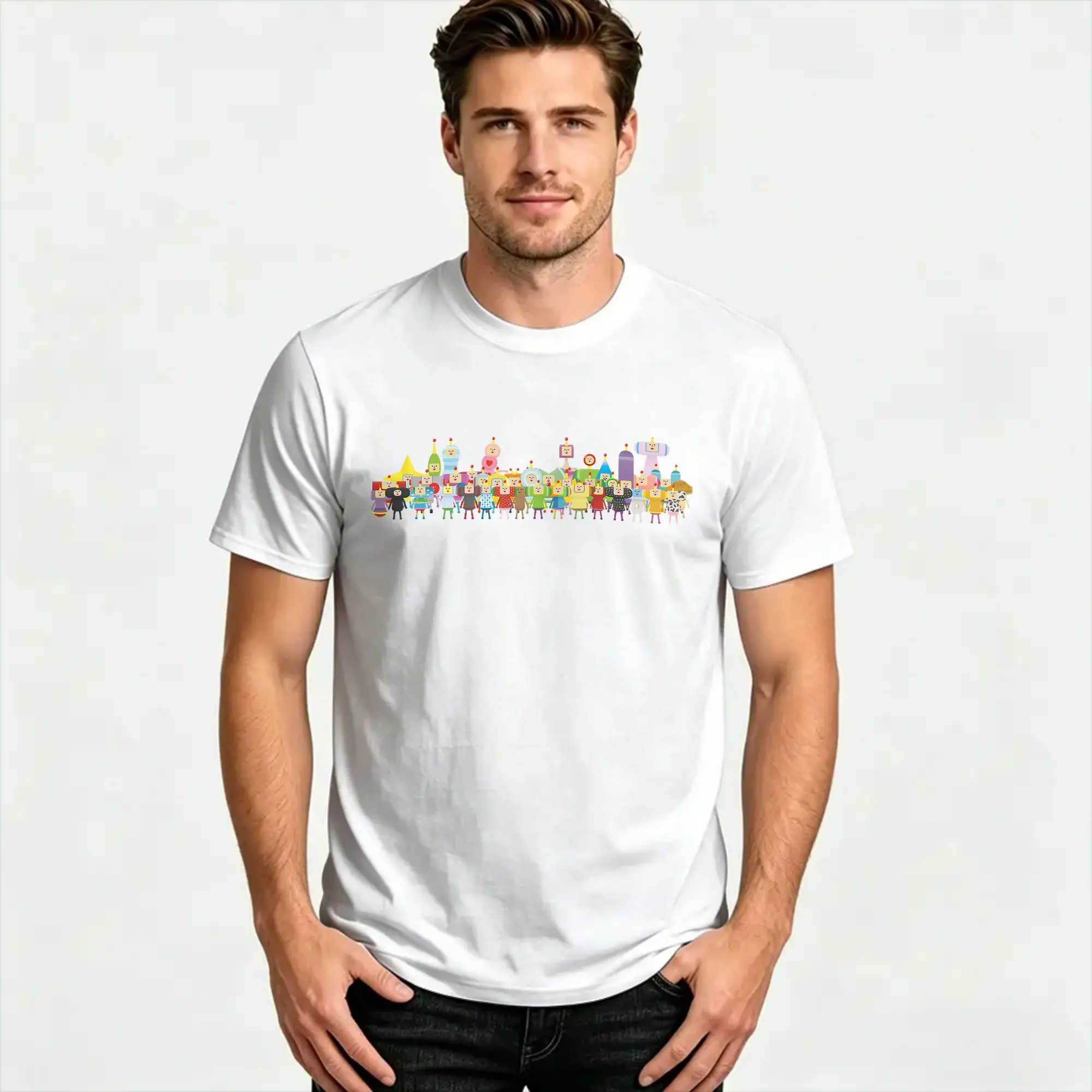 Katamari Damacy T-Shirt  Fashion T Shirts Short-Sleeved Vintage Tops Summer Cotton Oversized Top Tees