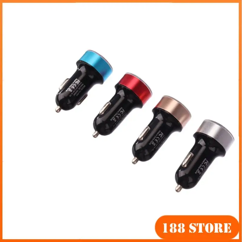 Car Charger One Tow Two Cigarette Lighter Super Fast Charger Car Adapter QC3 1A Fast Charging USB