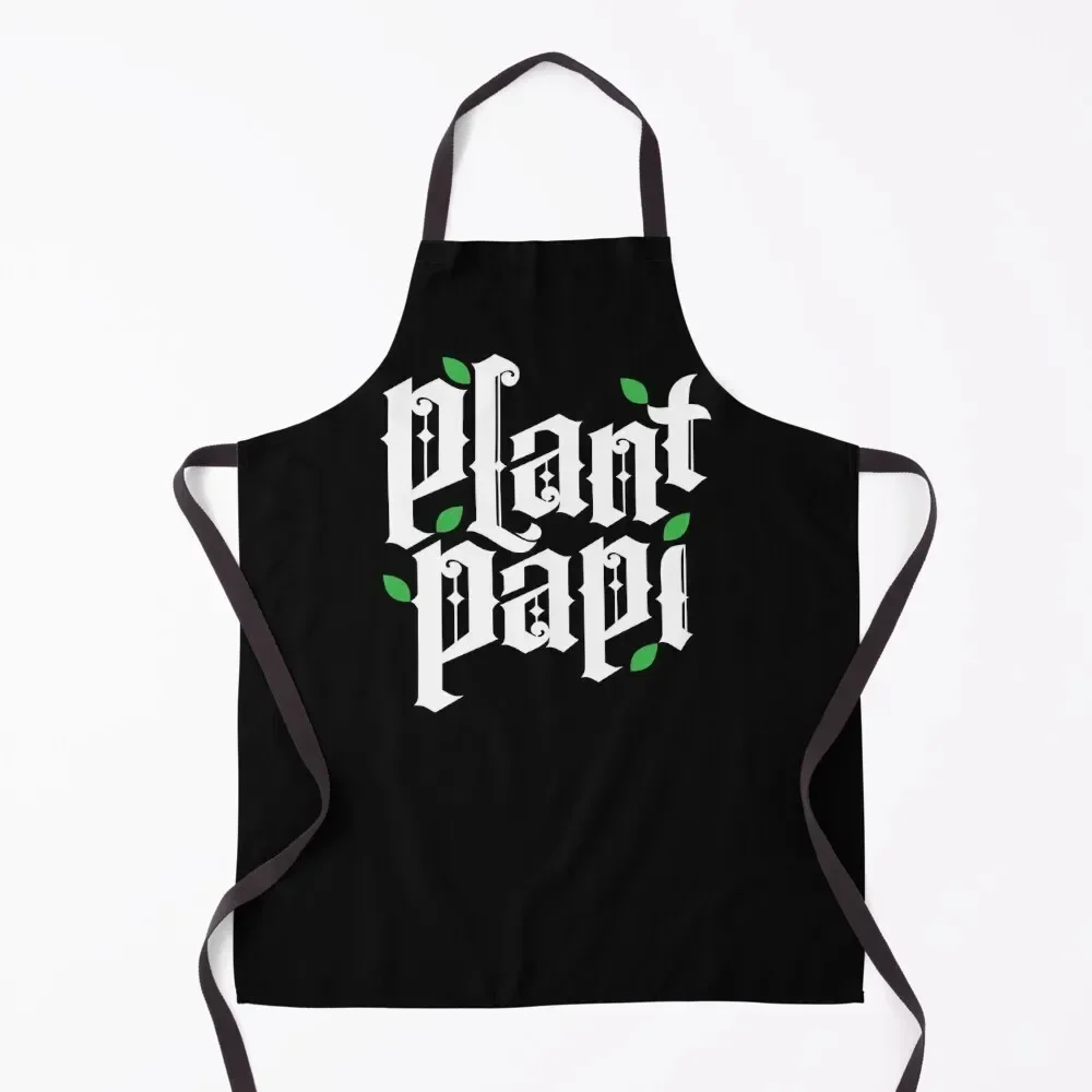 

Plant Papi Apron painters Cleaning Products For Home Chef Uniform Woman Kitchen Chef Apron