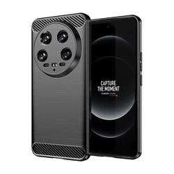 Soft TPU Case For Xiaomi 14 Ultra Case Silicon Phone back Camera Protection Cover For Xiaomi 14Ultra