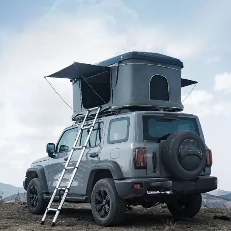 

Factory Wholesale Automatic Hardtop Folding Off-road Vehicle Dedicated Double-person Quick-opening Roof Tent