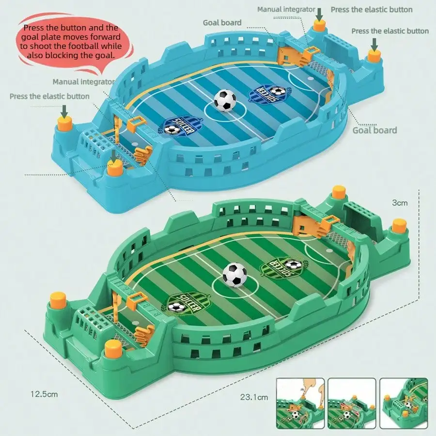 Two-Player Battle Pk Football Board Game, Two-Player Soccer Match, Experience the Fun of Competition