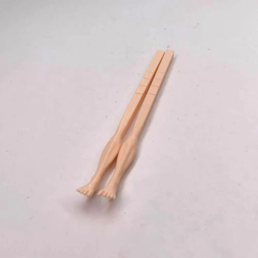3D Printing Foot Shape Chopsticks Non-Slip Unique Toe Food Clip Comfortable Grip Food-grade Funny Food Sticks Cooking Tools