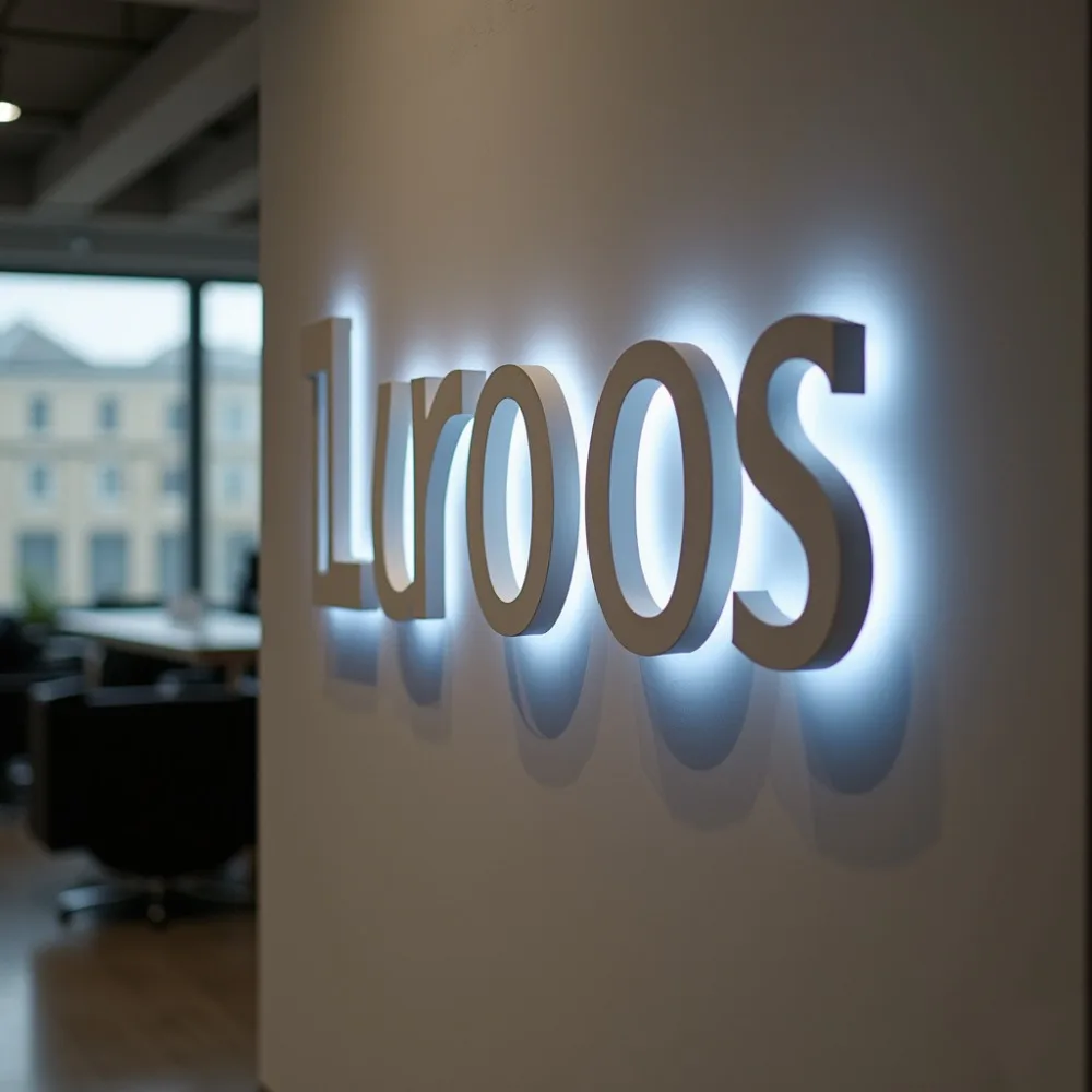 

Изготовленный на заказ светодиодный металлический знак с буквами и 3D подсветкой, уличный бизнес-магазин, водонепроницаемый рекламный дисплей