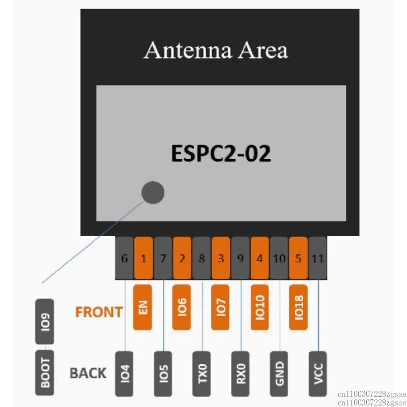 ESPC2-02 ESP32-C2 S…