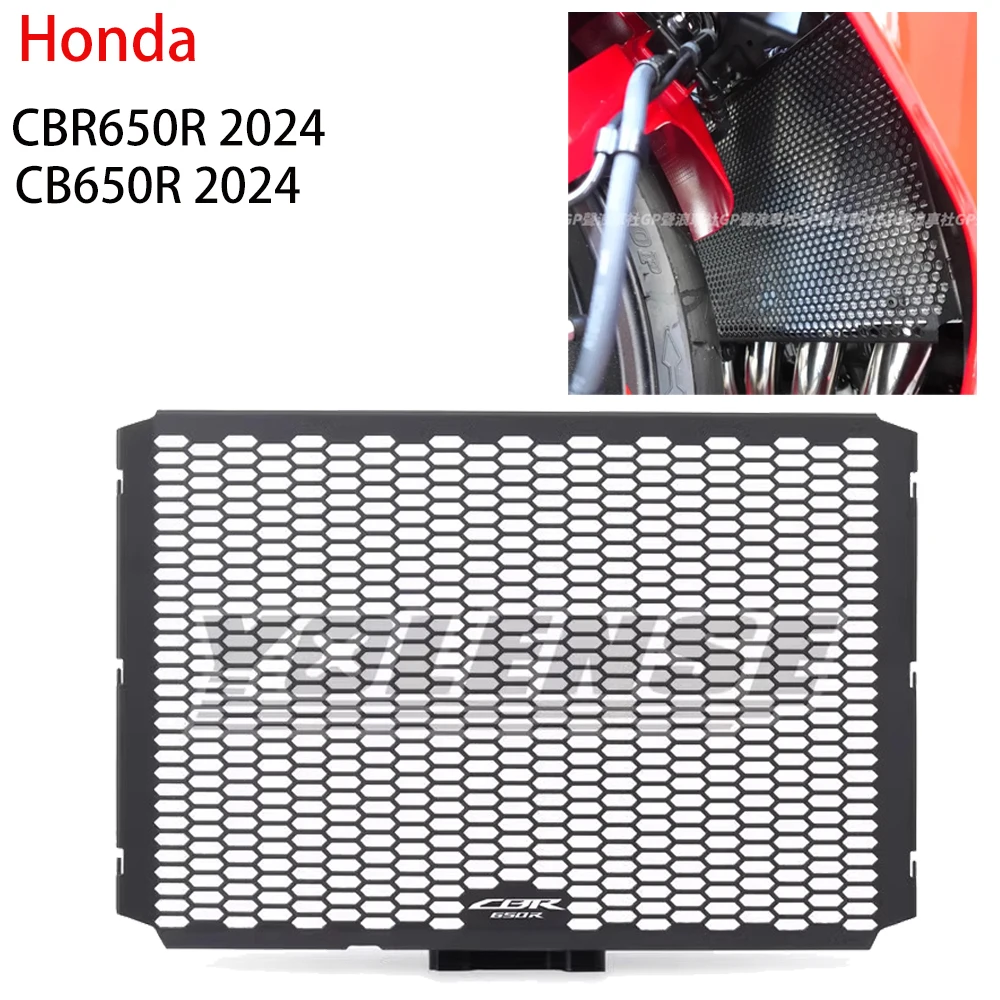 

For HONDA CB CBR 650F CBR650F CB650F Radiator Grille Cover Guard Protection CB650R CBR650R CB 650R 2019 2020 2021 2022 2023 2024