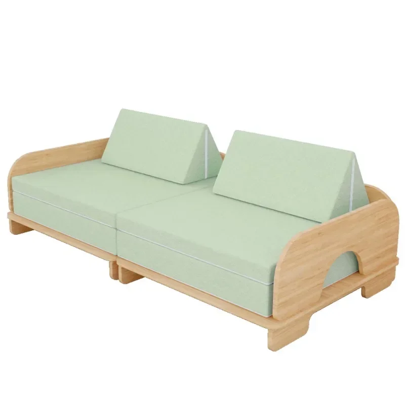 Manufacturer New Upgraded Folding Sofa Bed with Wooden Frame Multi-functional Living Room Sectional Sofa