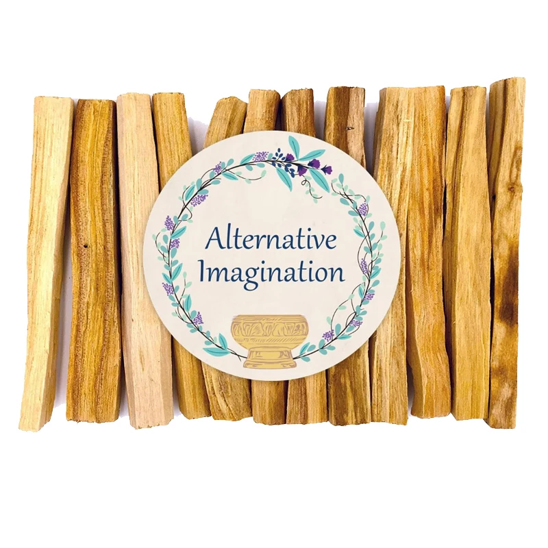 Encenso Palo Santo original para aromaterapia interior, incienso, alto contenido de aceite, olor ligero y dulce, para yoga, purificación