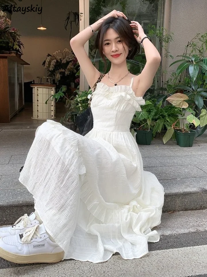 white christmas dresses Norma White Midi Dress - Women's Dresses main image 0
