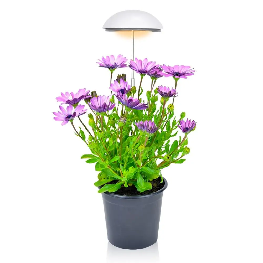 Led Grow Light Full-spectrum Telescopic Rod Cycle Timing Lamp For Indoor Flower Potted Plant Growth Light Indoor Flower Seedling