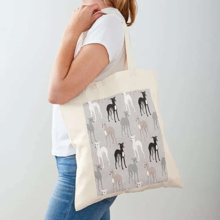 Italian Greyhounds Tote Bag tote bags men reusable shopping bag Gift bag
