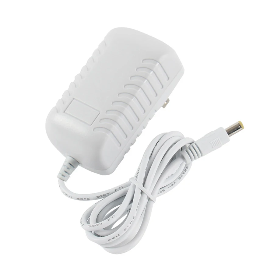 1PC/Lot AC 100-240V EU US UK JP Plug Power Supply Adapter Led Switch 24v 12V 2A 3A 5A DC 5.5x2.5mm With 1200MM Cable