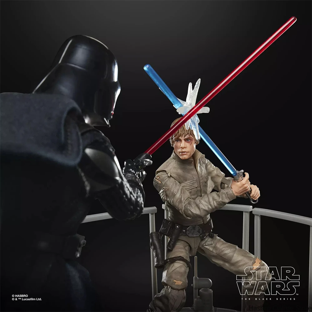 【Preventa de noviembre】Hasbro STAR WARS The Black Series Darth Vader & Luke Skywalker Figura de acción paquete de 2 G1307