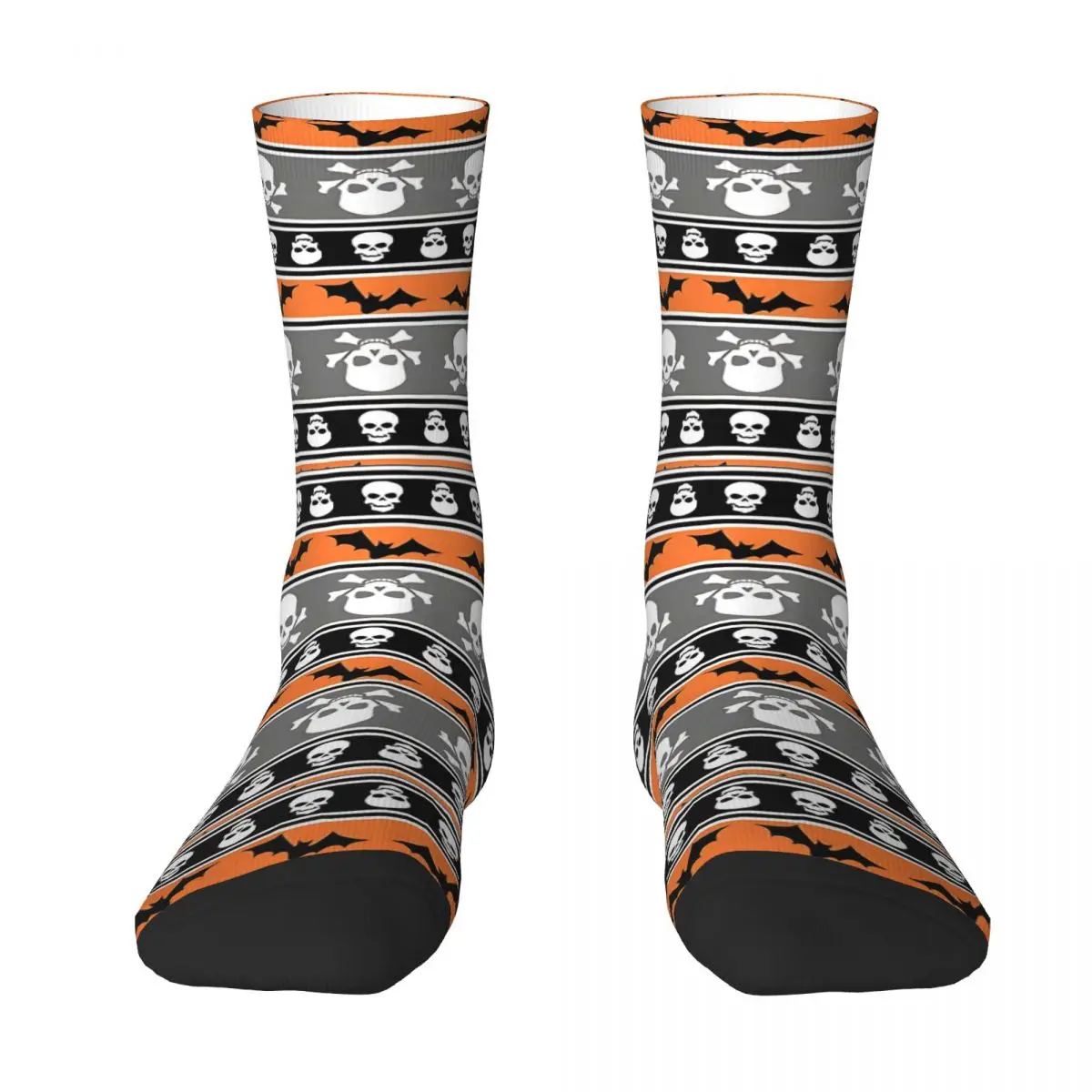 Ugly Skull Socks Travel 3D Print Boy Mid-calf Sock