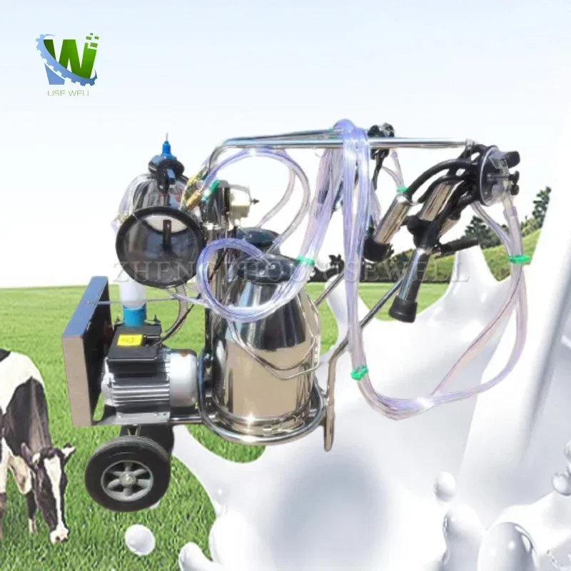 

Hot Sale Farm Machinery Cows Vacuum Pump Milk Cow Milking Machine From Cow Milk Automatic Line