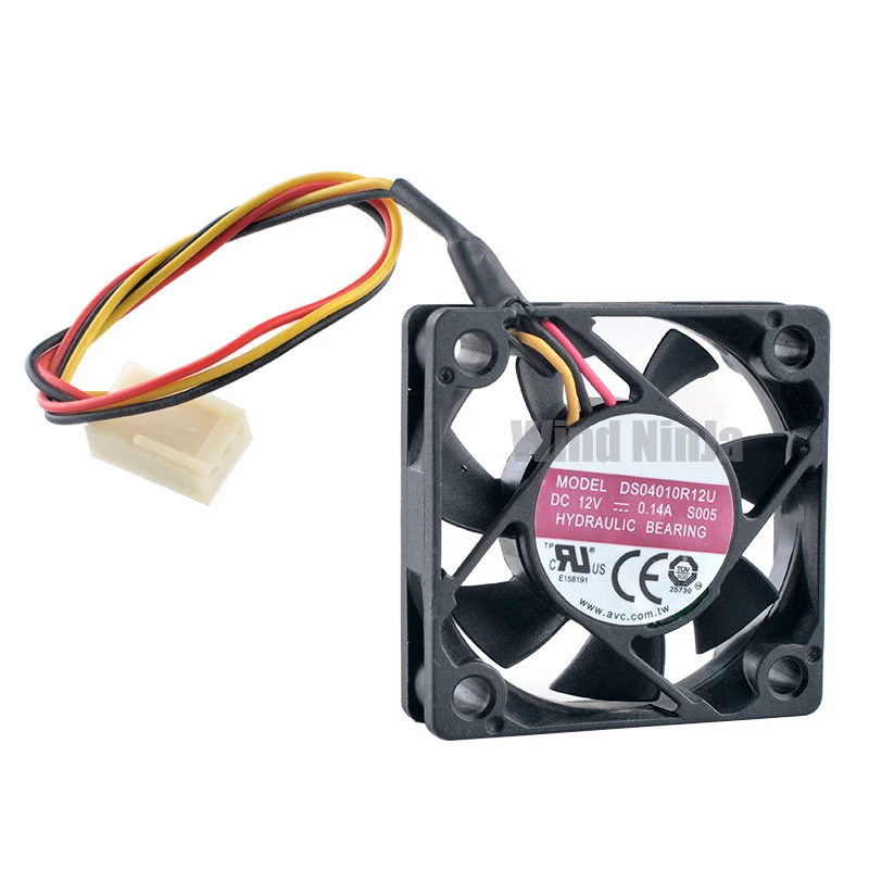 NEW DS04010R12U 4cm 40mm fan 40x40x10mm DC12V 0.14A (0.03A) 4500rpm quiet cooling fan for North South Bridge motherboard CPU