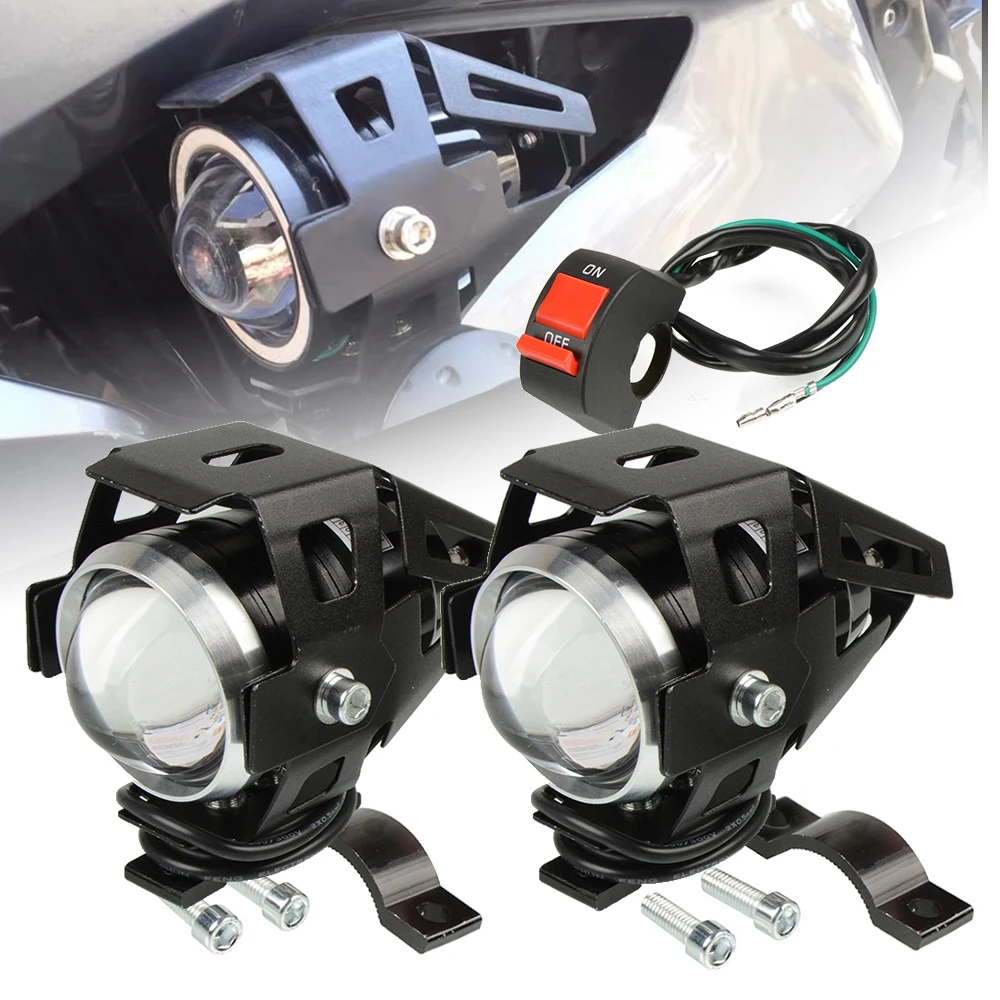 

U5 Bicycles LED Headlight Chip Motor Driving Spotlight Motorcycle FOR BMW R 1200GS R1250 GS ADVENTURE R1250GS R1200RT r 1200 rt