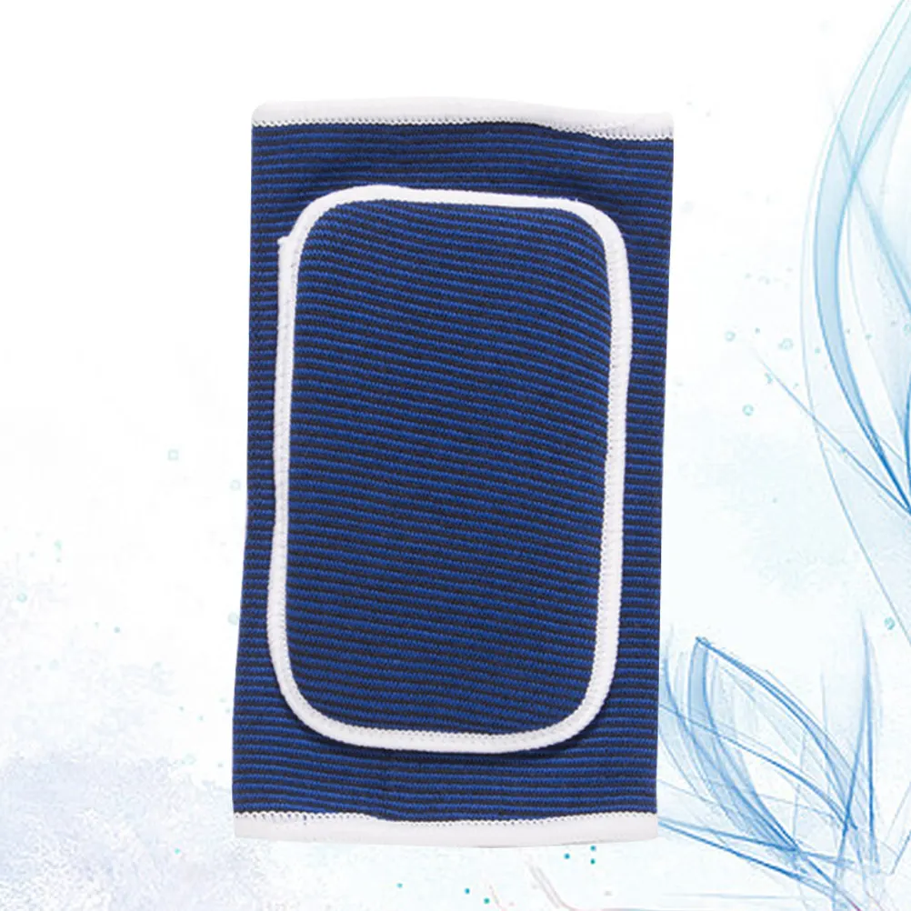 1Pcs Thick Sponge Elbow Sleeve Support Elbow Brace for Workout Basketball Football Volleyball Weightlifting Yoga Pilates Blue