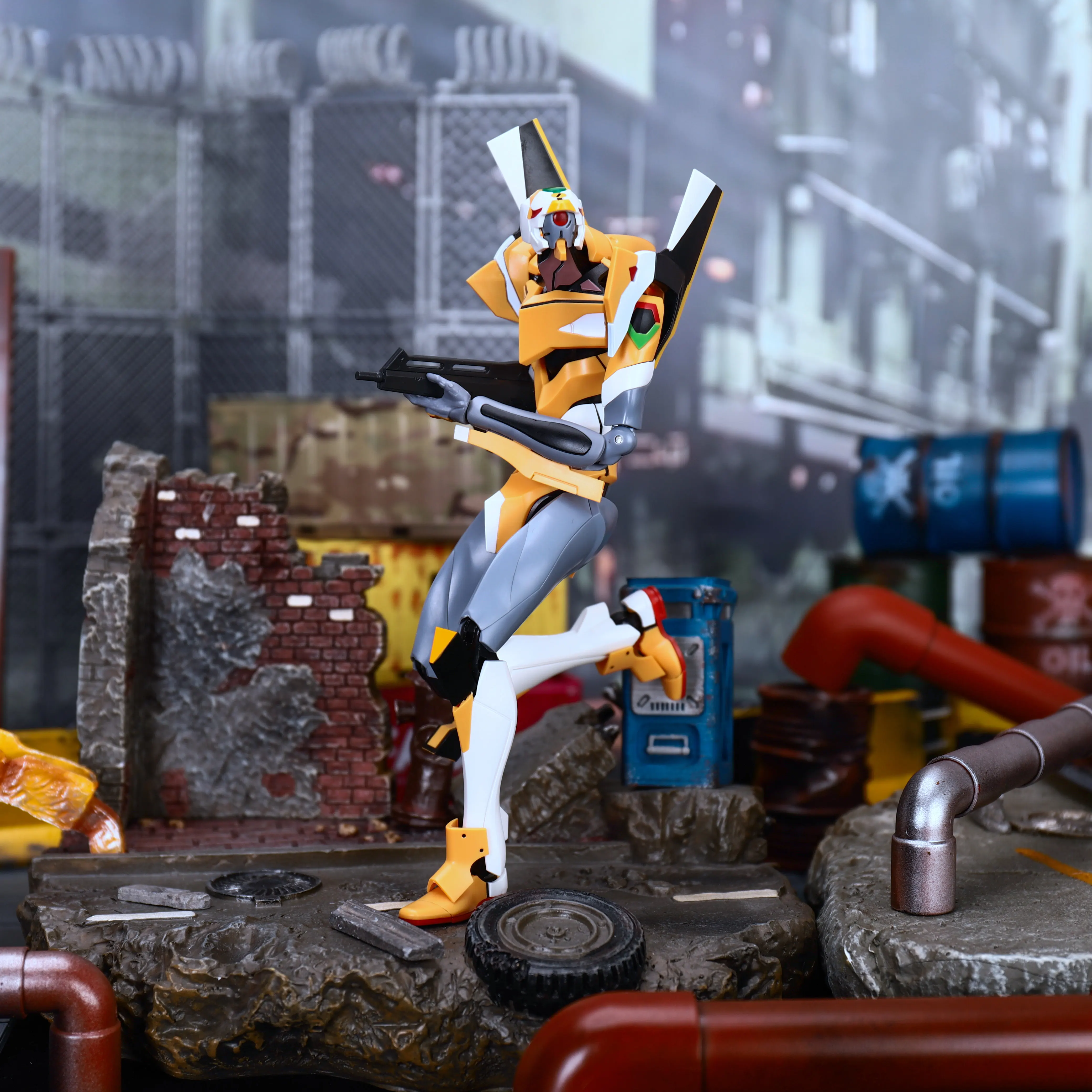 YOLOPARK EVANGELION - 20cm EVA - Model Kit Eva 02 review and price