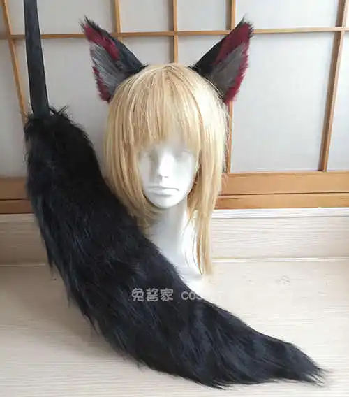 เกมArknights Texas Lapplandตุ๊กตาหูชุดหางอะนิเมะคอสเพลย์เครื่องแต่งกายฮาโลวีนParty Prop Headwearของขวัญวันเกิด