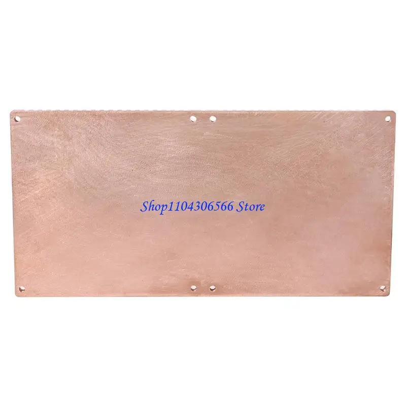 

02DD Полный блок 3090/3080 Медная крышка графическая карта Графическая карта Задняя раковина