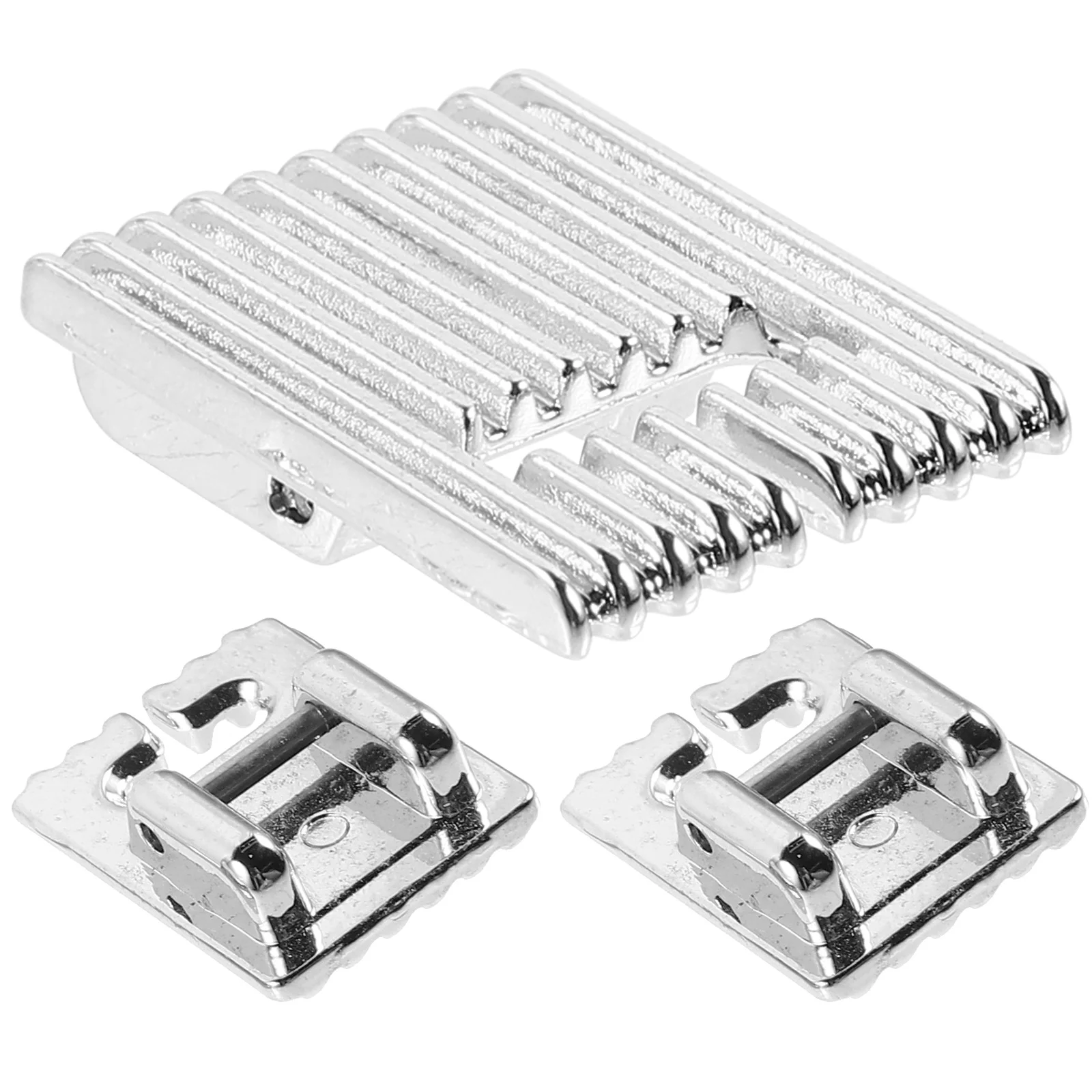 

3 шт., металлическая лапка для швейной машины, прижимная лапка, простая установка, удаление для шитья, квилтинга, лоскутные принадлежности, прижимные лапки