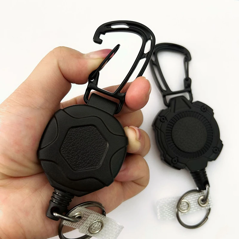 حامل شارة قابل للسحب، حامل بطاقة الهوية بسلسلة مفاتيح شديدة التحمل مع بكرة شارة قابلة للسحب