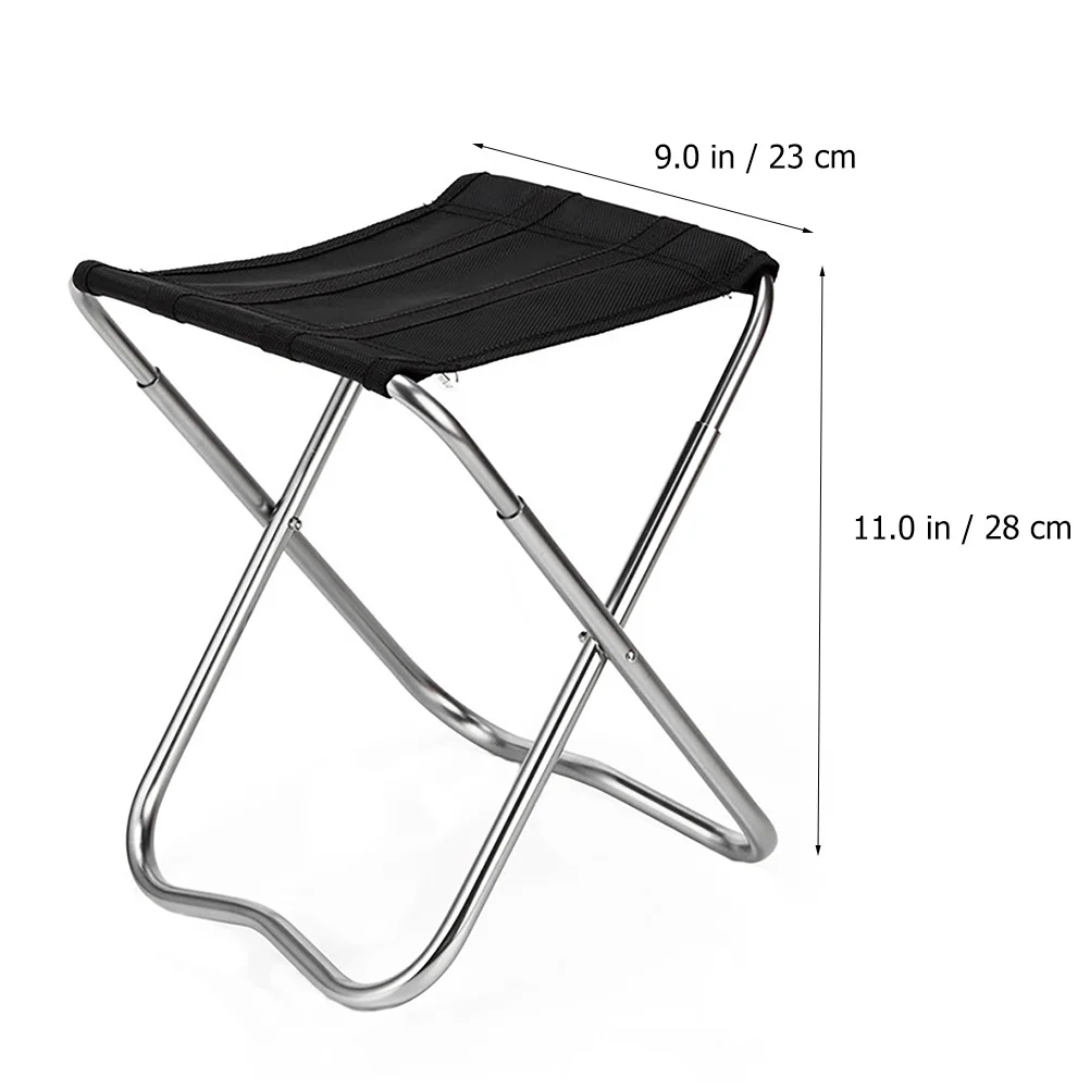 

1Pcs Outdoor Fishing Stool Folding Chair Portable Aluminum Alloy Lightweight Camping Seat for Hiking Travel Folding Chair