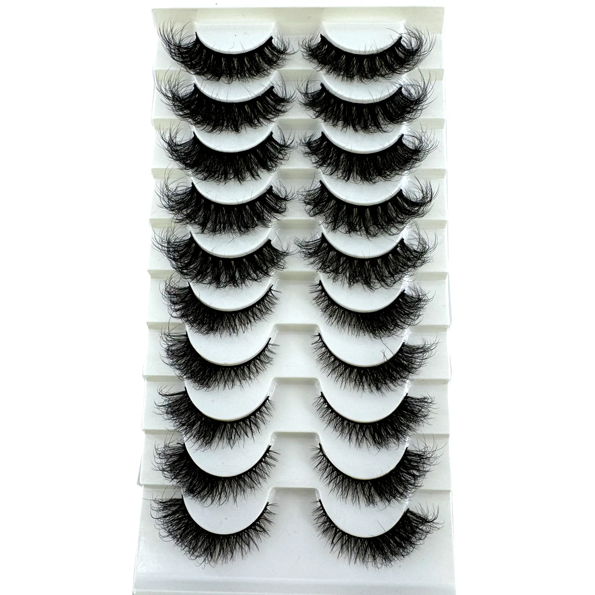 Cat Eye Lashes Fluffy Mink Lashes Reusable Thick Faux False Eyelashes Natural lashes Extention Makeups Maquillaje Reusable Tools