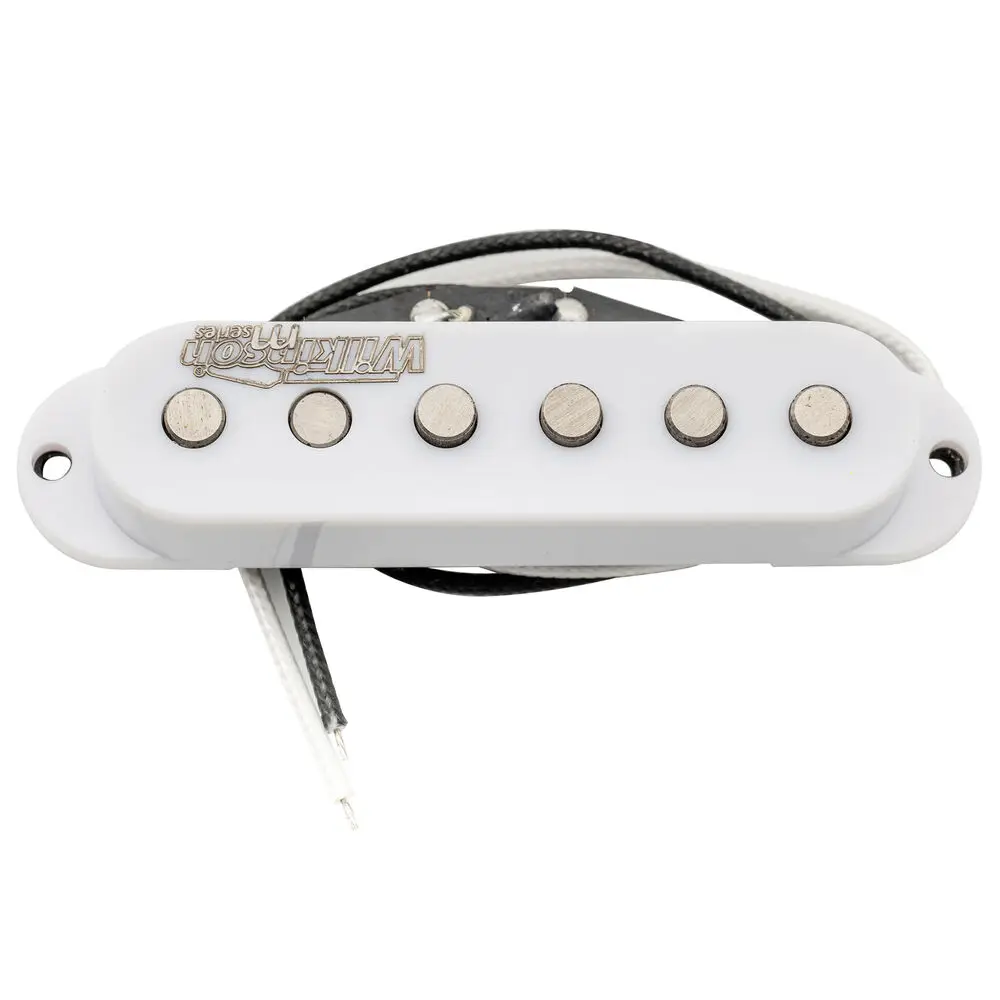 

Wilkinson White Vintage Tone Alnico 5 Single Coil Pickup Set For ST Guitar