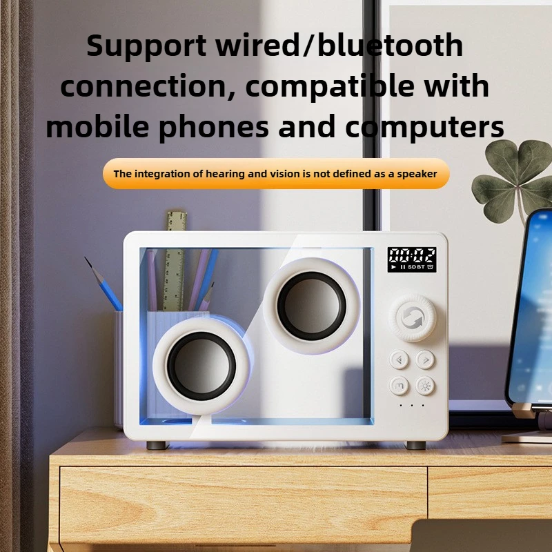 

Wireless Bluetooth Speaker Dual Drivers Long Battery Life Wireless Speaker for Laptop Portable Outdoor Party