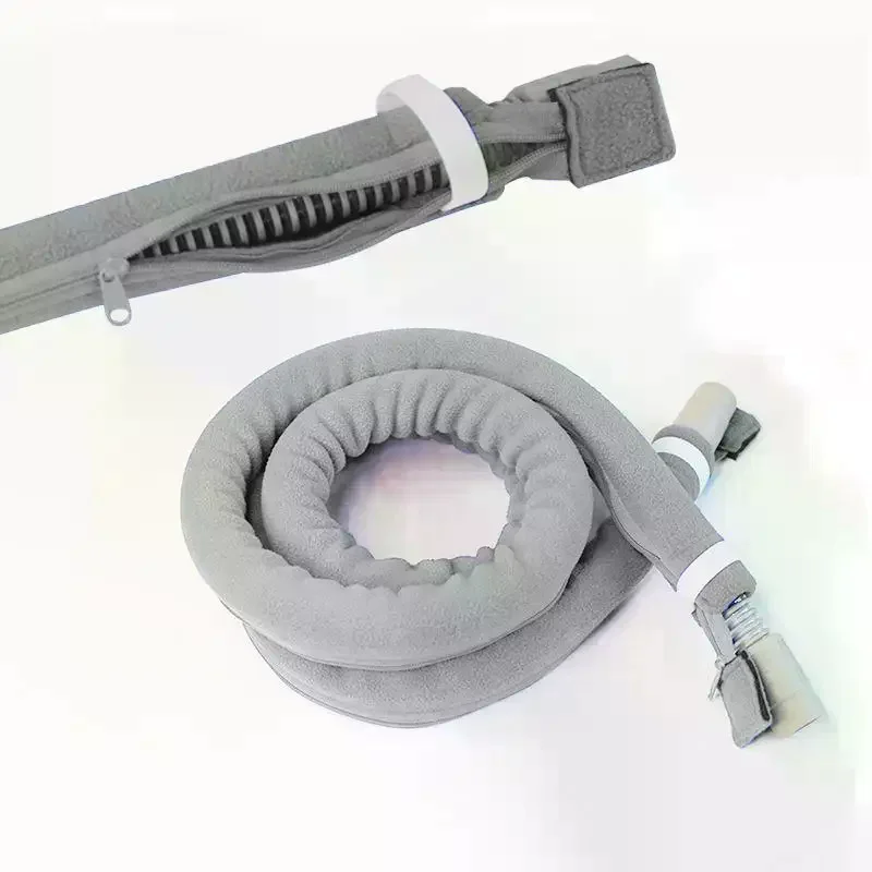 1.8m Washable Soft & Cpap Hose Tube Cover Hoses Zippered Tubing Wrap Pipe Protector Accessory Prevent Noise Condensation